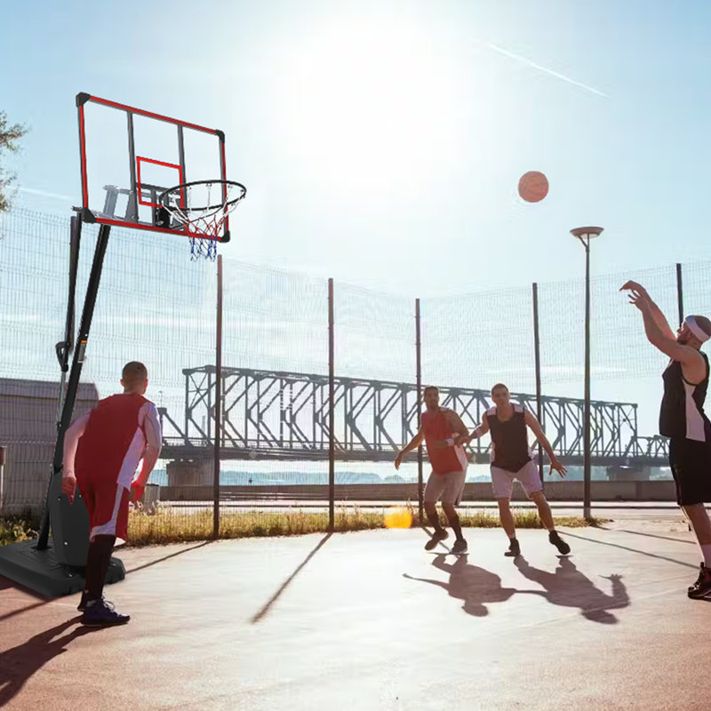 Panier de basketball portable grandeur nature