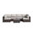 Cristofer Fully Assembled 4 - Person Seating Group with Cushions | Convenient wicker patio sofa-2063829049