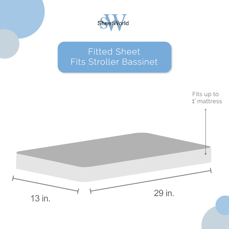 Drap pour lit de bébé