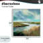 «Tranquil Meadow and Wetlands», estampe numérique, conception de Liz Jardine-836264886-836264887