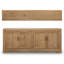 Capri 101'' W Solid Wood Sideboard