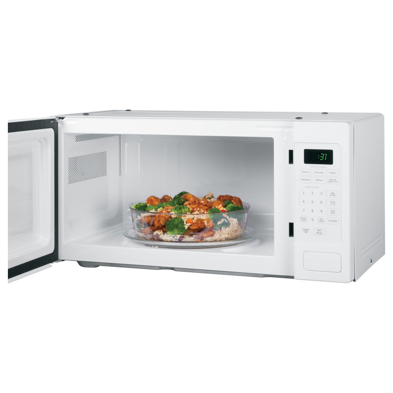 24" 1.1 cu. ft. Countertop Microwave, White