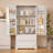 Bayview Elinna 47.2” Tall Kitchen Pantry with 2 Drawers, 3 Shelves, Handleless Design, Waterproof MDF Construction-319466660