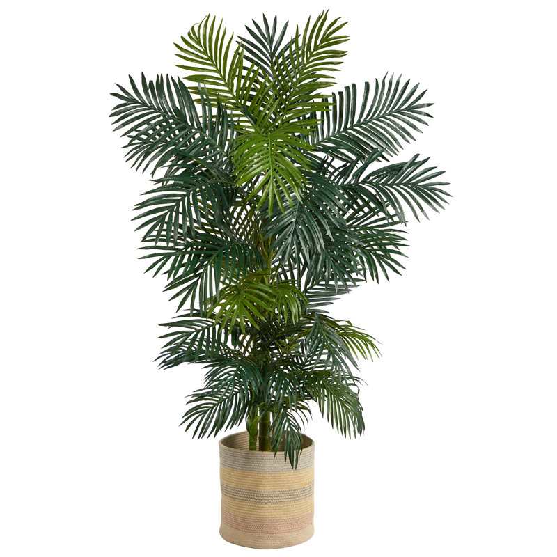 Palmier artificiel 78 po en pot