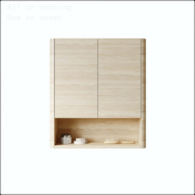 Armoire de salle de bain murale 26 po avec bords arrondis et fermeture en douceur