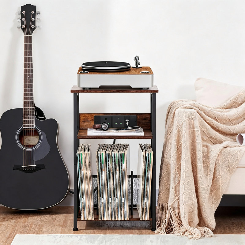 65 cm H Media Shelves