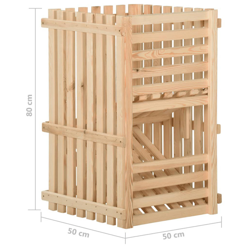 Rebrilliant Solid Wood Bin