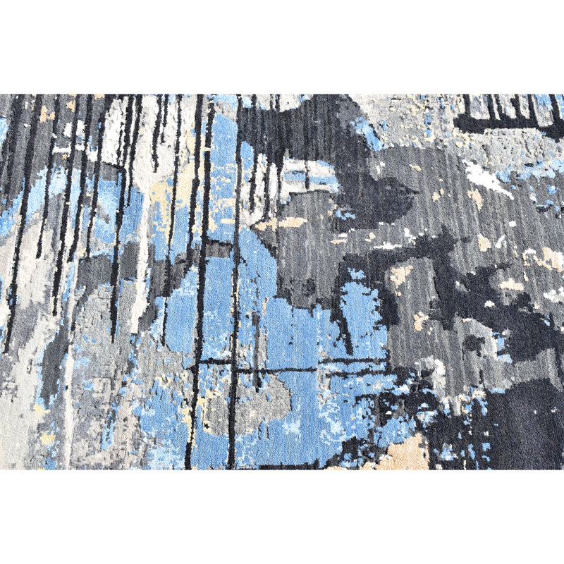 Abstract Area Rug, Rectangle 10' x 14'