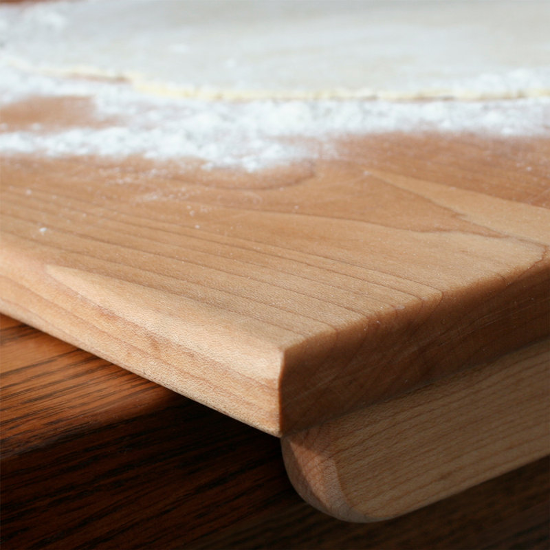 Planche à pâtisserie réversible en bois d'érable