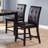 Upholstered Counter Height Chairs, Set Of 2
