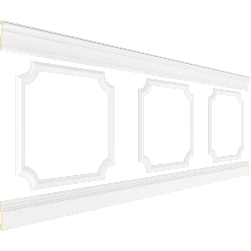 L 94 1/2 po (réglable de 36 à H 40 po) Ashford