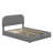 Teddy Fleece Upholstered Platform Bed with Hydraulic Storage System-101489733-101489734
