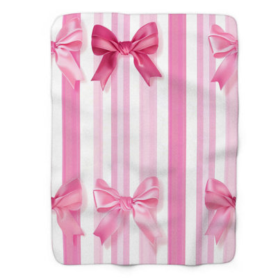 Cute Bow - 1 Piece Premium Blanket