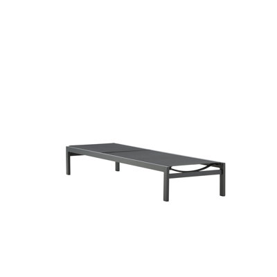Fen 195cm Long Reclining Single Sun Lounger