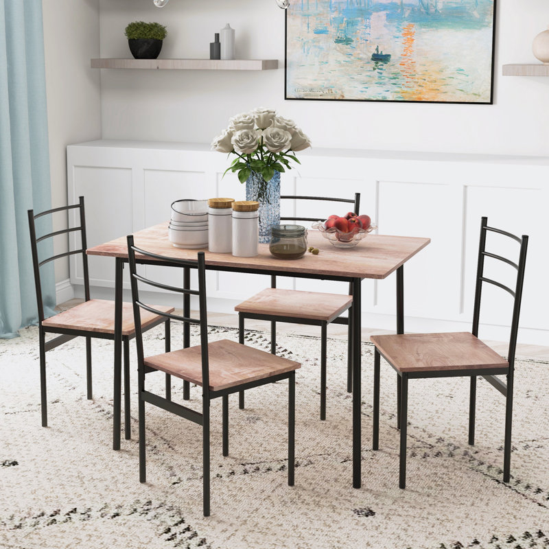 Ensemble de salle à manger Anqunette, H 29,5 po x L 43,25 po x l 27,5 po