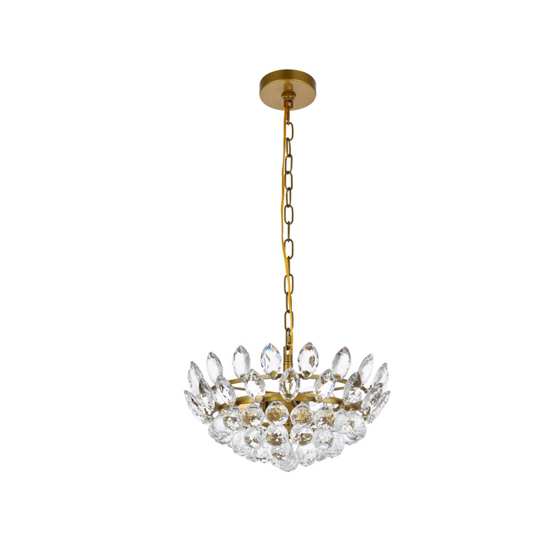 Abel 3 - Light Unique/Statement Pendant, Brass, 69" H x 16" W x 16" D