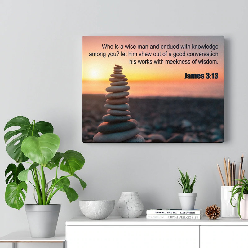 Wise Man - Wrapped Canvas Print, 30cm H x 41cm W