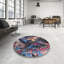 Tapis noir / bleu-356688713