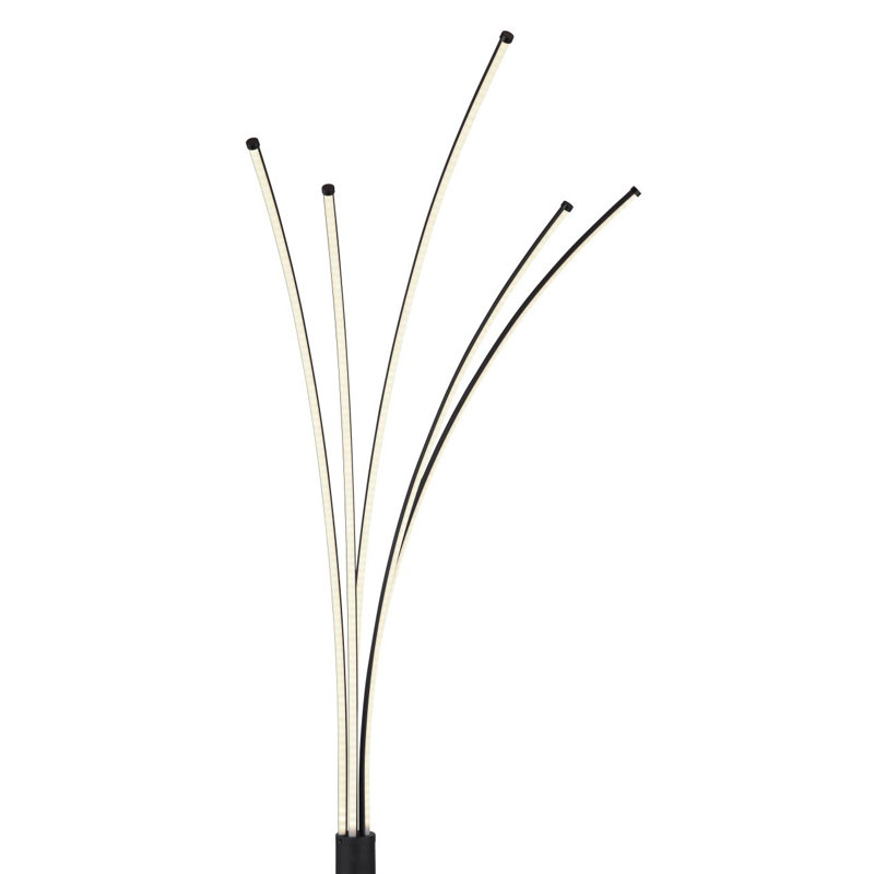 187 cm Floor Lamp, Black