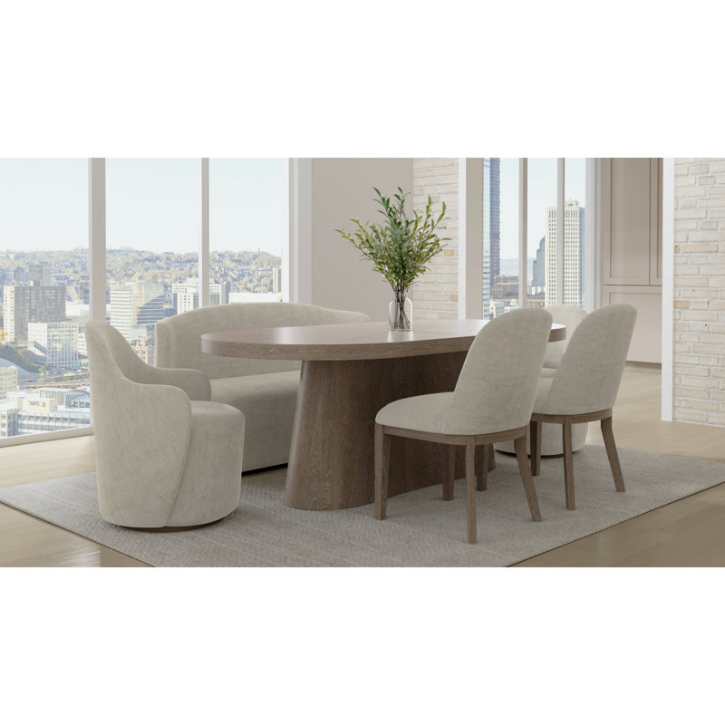Chaise rembourrée (ensemble de 2)