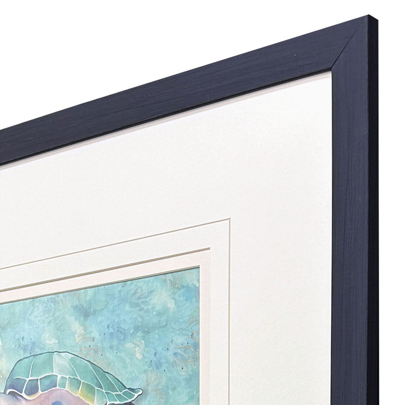 «Coastal Sea Turtle», art encadré