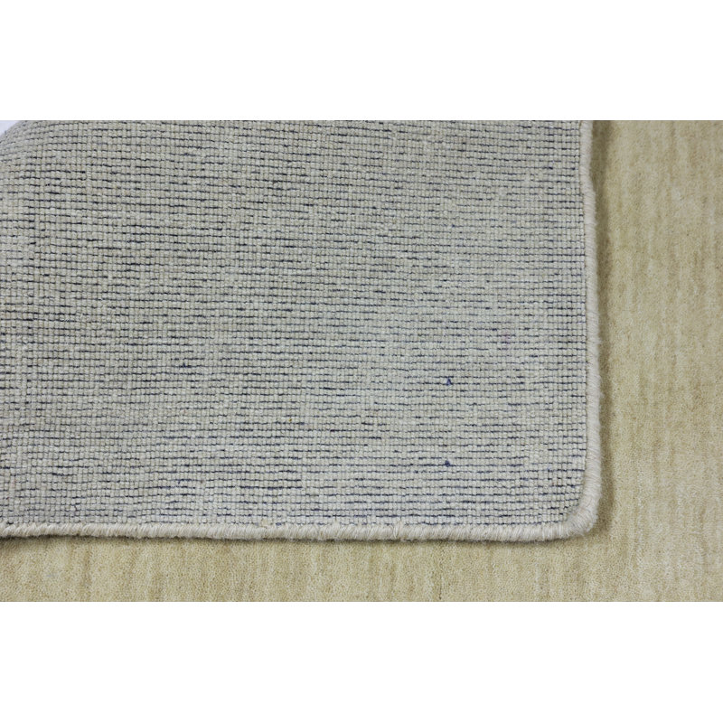 Tapis oriental moderne Oatmeal Tribal Gabbeh, Rectangle 3 pi x 5 pi