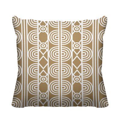 Housse et insert de coussin carré extérieur Isabis