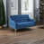 100 % polyester bleu est en rupture de stock