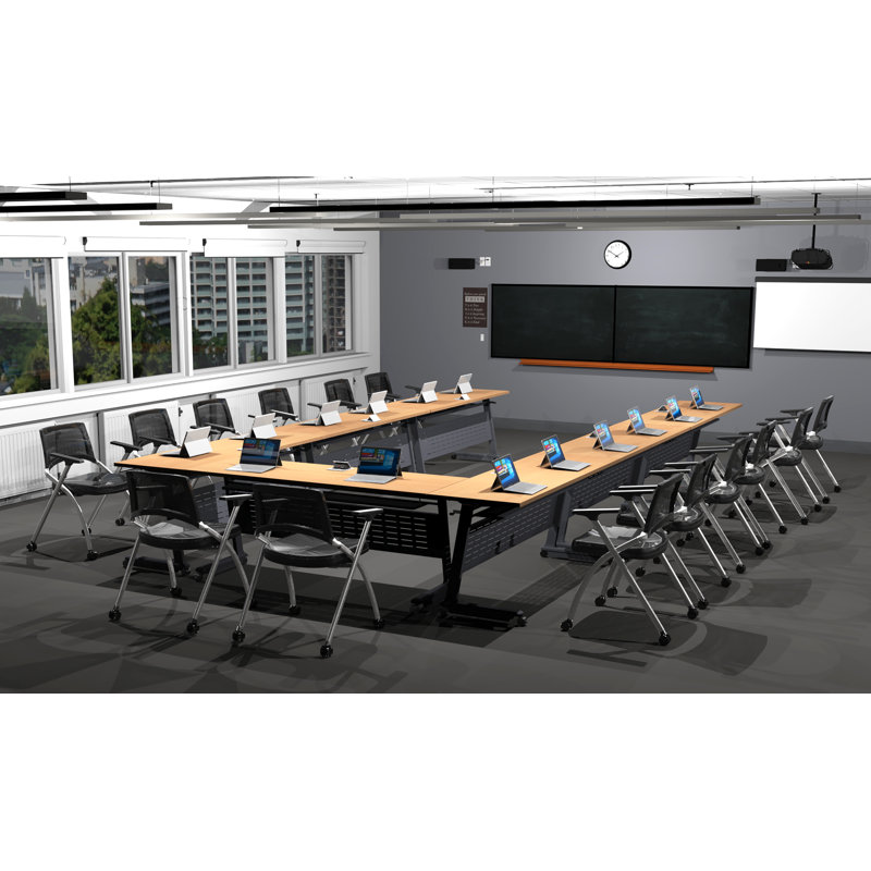 14 Person Training Meeting Seminar Tables Set