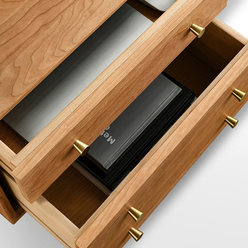 Modern Walnut Solid Wood TV Stands