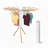 Tripod Wooden Foldable Laundry Drying Rack-1047573151
