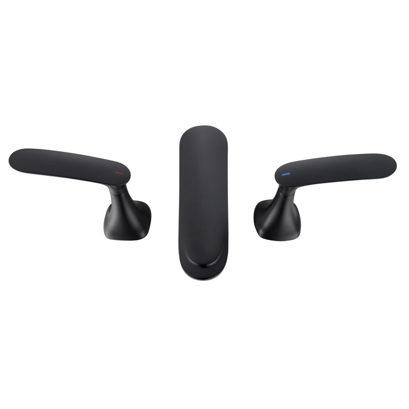 Robinet pour salle de bain Brianna, Noir mat