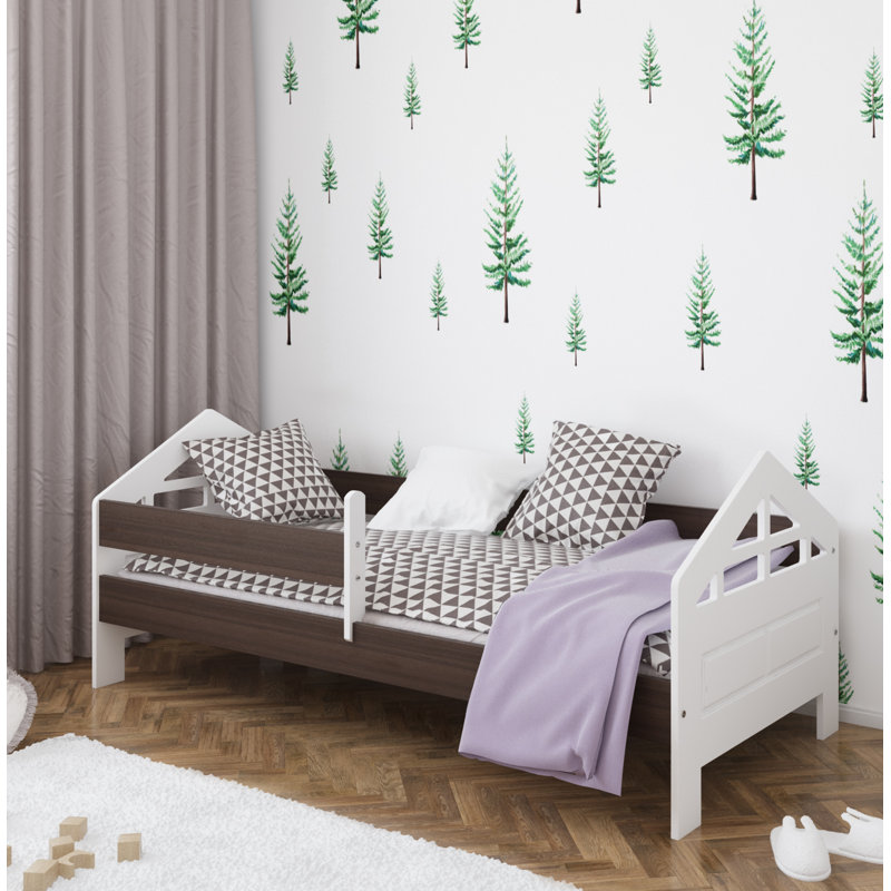 Leach Standard House Beds, European Toddler (80 x 180 cm), Nut