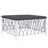 Upholstered Outdoor Ottoman with Sunbrella® Cushion-1923261797