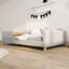 Lit de jour rembourré en tissu Sherpa pour enfants confortable avec dossier en forme de nuage-137639460-137639462