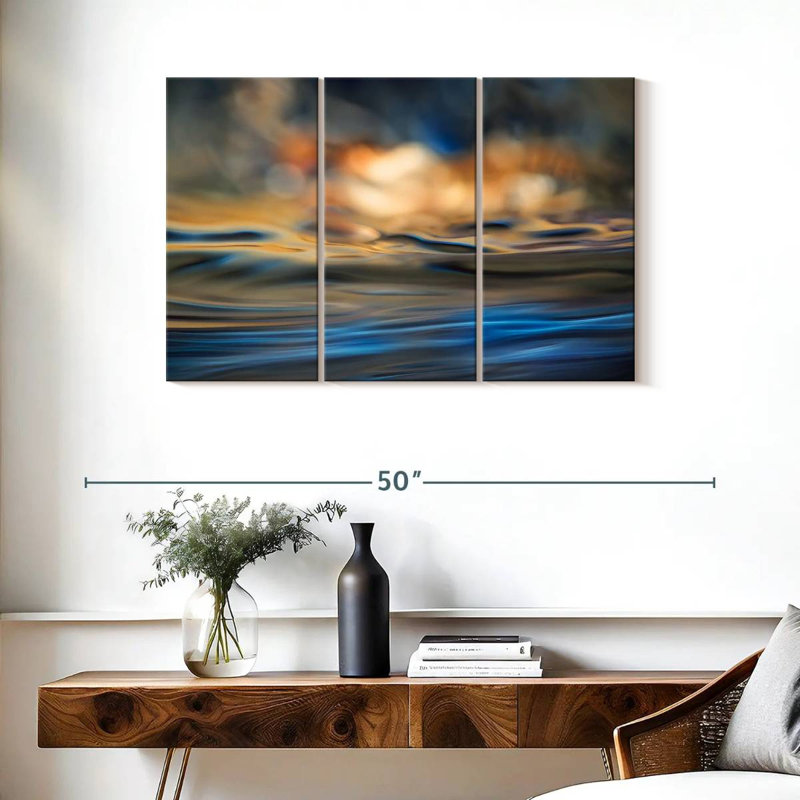 Avery Evening Waves, 24" H x 38" W