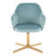 Fauteuil d'appoint pivotant Braylee-110665951-121839798