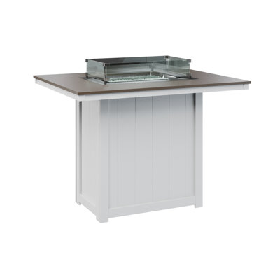 Foyer de table rectangulaire 54 po Berlin Gardens Donoma