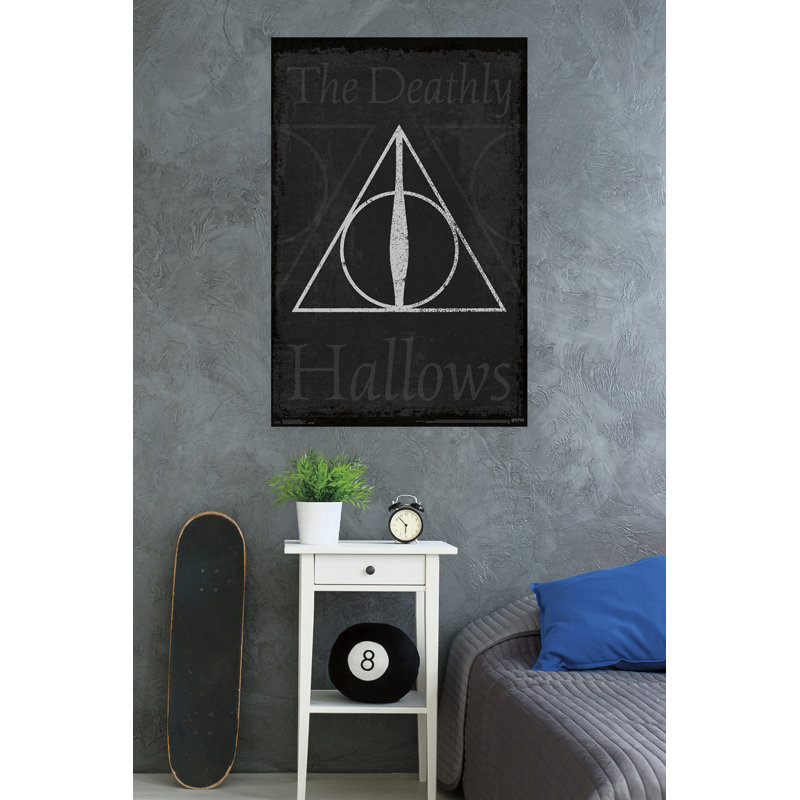 Impression sur papier hallows harry potter-deathly
