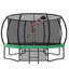 12FT Recreational Kids Trampoline With Safety Enclosure Net & Ladder