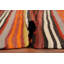 Tapis rayé en laine Kilim
