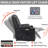 Power Lift Recliner Chair With Massage And Heat For Elderly, Overstuffed Wide Recliners, Heavy Duty Motion Mechanism With USB And Type C Ports, 2 Steel Cup Holders-568286387