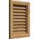 Évent vertical à pignon vertical en bois