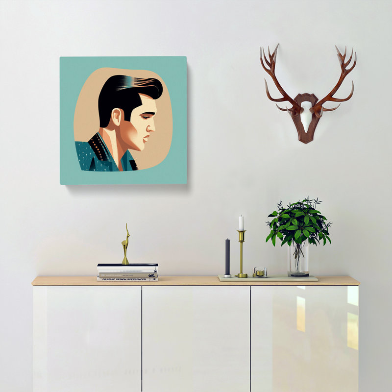 Elvis Mid-Century - No Frame Print
