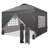 12 Ft X 12 Ft One-Push Set Up Canopy Tents With Sidewalls And Sandbags-121221097