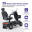Scooter de mobilité robuste