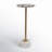 24" Cannes Agate And Marble Accent Table
