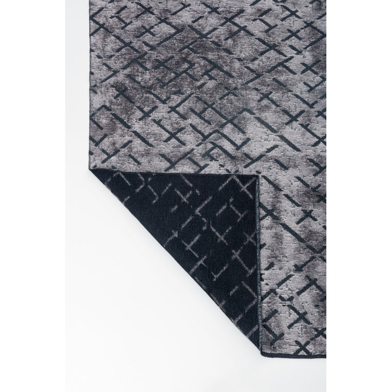 Tapis gris Rapture, Rectangle 7 pi 10 po x 9 pi 10 po