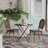 Cloquet All-Weather Commercial Stacking Paris Chairs with Metal Frames-1601390935-1562395624