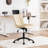 Brionni Leather Swivel Task Chair with Casters-768614420